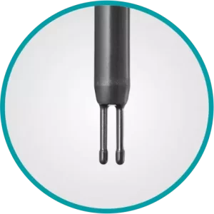 PFA-Coated insertion thermal air flow meter
