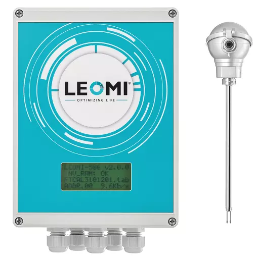 leomi 586 s insertion thermal mass flow meter