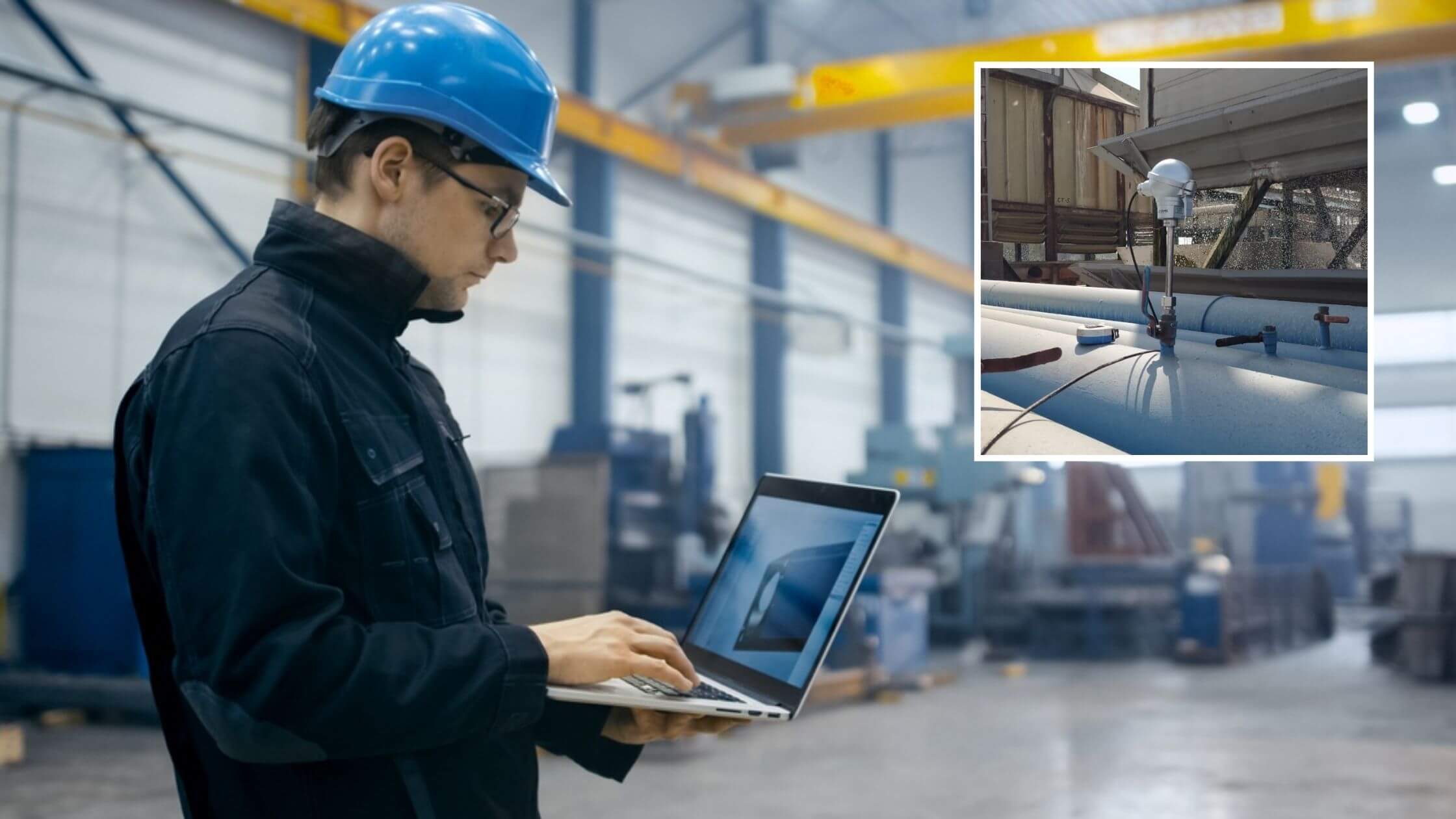 Leomi 587 mass flow meter for compressed air auditor