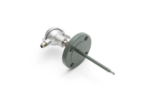 Leomi insertion thermal mass flowmeter with halar coated probe