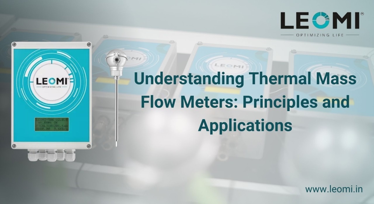 Insertion Thermal Mass flow meter principle